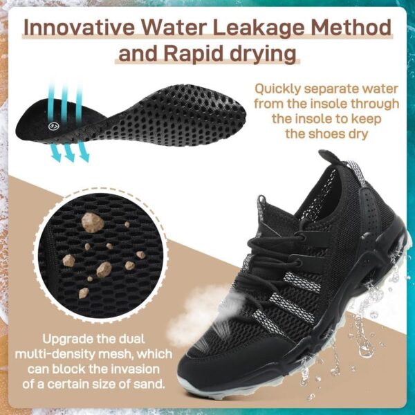 ziitop Womens Hiking Water Shoes for Women Quick Dry Outdoor Sport Sneakers Non Slip Lightweight Breathable Summer Trekking and Walking Climbing Shoe - Image 2