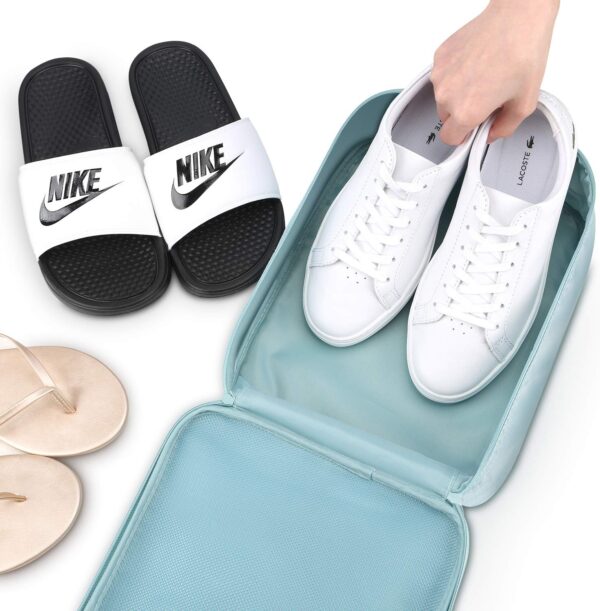 Mossio Shoe Bag Holds 3 Pair of Shoes for Travel and Daily Use Storage Pouch - Image 6
