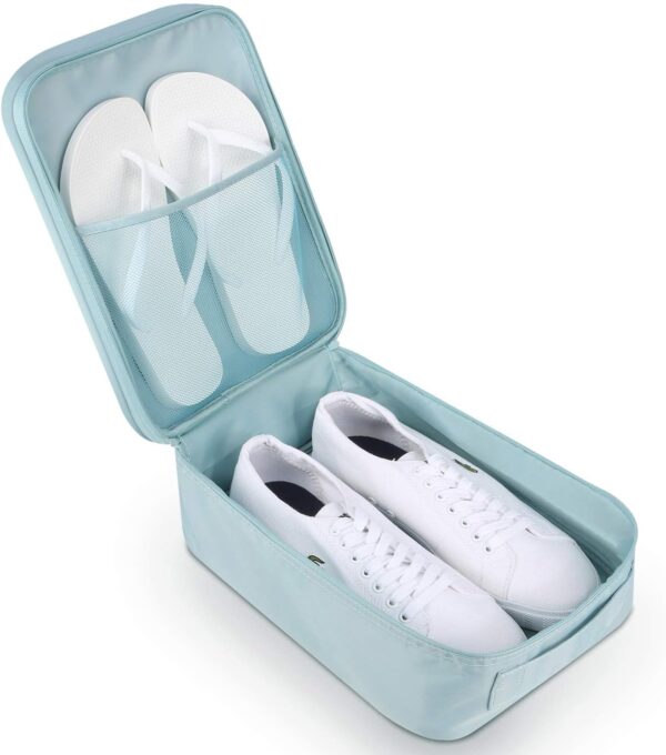 Mossio Shoe Bag Holds 3 Pair of Shoes for Travel and Daily Use Storage Pouch - Image 3