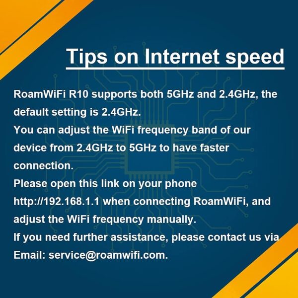 RoamWiFi 4G LTE Mobile Hotspot Router, Worldwide Portable High Speed Hotspot with US 10GB & Global 1GB Data 30Day,No SIM Card Needed,Pocket Hotspot for Travel in 160+ Countries - Image 3
