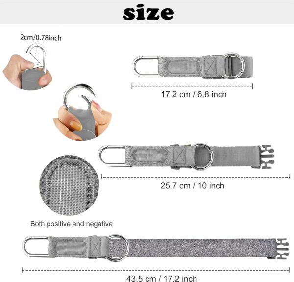 Elastic Jacket Gripper Travel Strap with D-Ring Hooks and Buckle, Suitcase Straps Belts Travel Accessories, Makes Your Hands Free - Image 2
