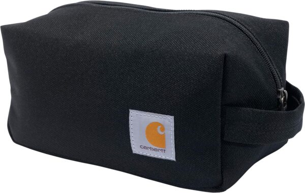Carhartt, Durable Toiletry Organizer Bag, Travel Kit (Black), One Size
