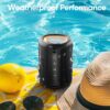 Portable Bluetooth Speaker with Lights,Powerful Crystal Clear Sound,IPX5 Waterproof,All Day Playtime,AUX&TF-Card Input,Bluetooth 5.3,TWS Paring,Small Wireless Speaker for Outdoor,Gift Ideas - Image 7