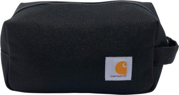 Carhartt, Durable Toiletry Organizer Bag, Travel Kit (Black), One Size - Image 2